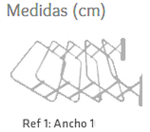 Tendedero de Ropa PROMADIS 1 Metro